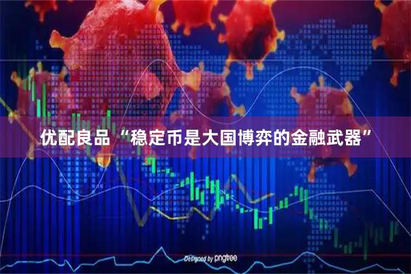 优配良品 “稳定币是大国博弈的金融武器”